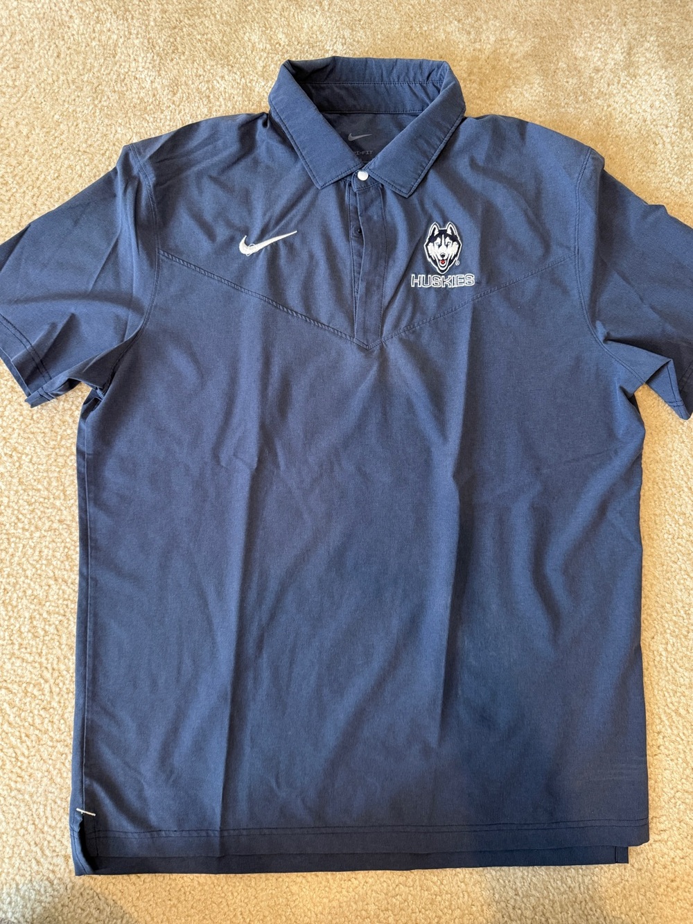 Nike UConn Huskies Polo Shirt